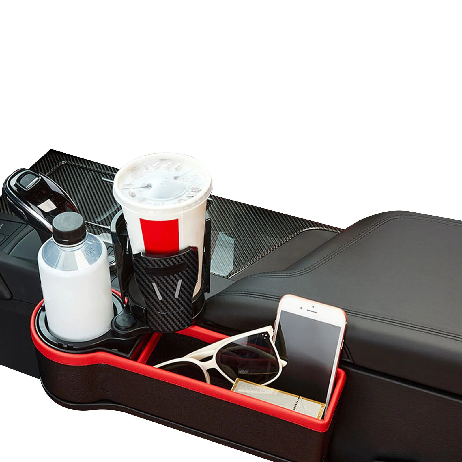 

Car Seat Side Drop Organizer Side Slit Car Seat Gap Filler Car Seat Console Storage Pocket Car Seat Clearance Organizer Durable