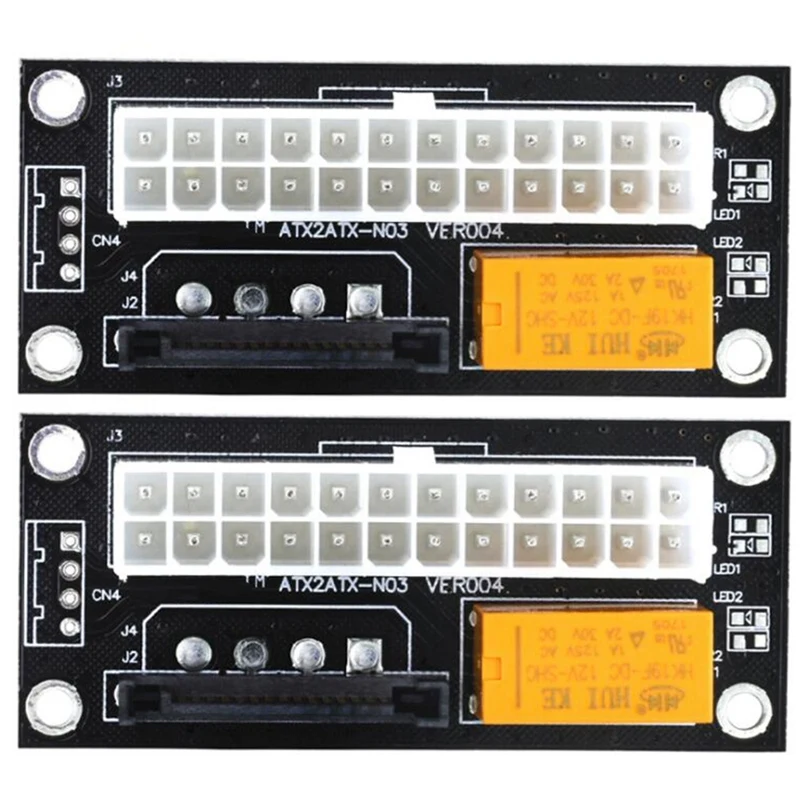 

Лидер продаж 3C-2X двойной блок питания Синхронизация адаптер Add2psu ATX 24 контакта до 15 контактов SATA синхронный соединитель переходник Кабель Ма...