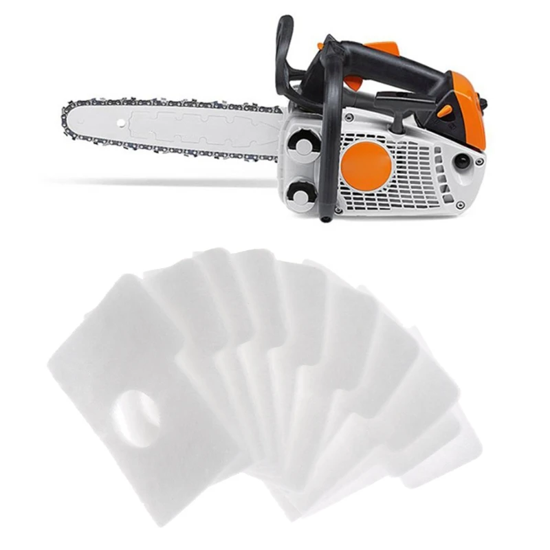 

10Pcs Air Filter Plate Kit Trimmer Parts For MS 180 Chainsaw Replacement
