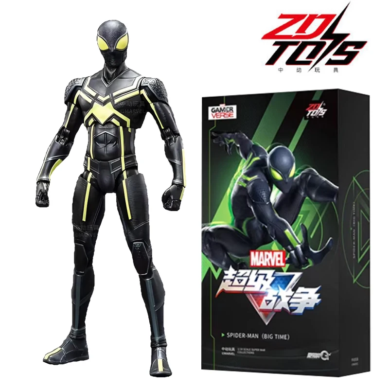 Фигурка Человека-паука оригинальная ZD фигурка Marvel Legends Super War Big Time Gamer Verse модель 18