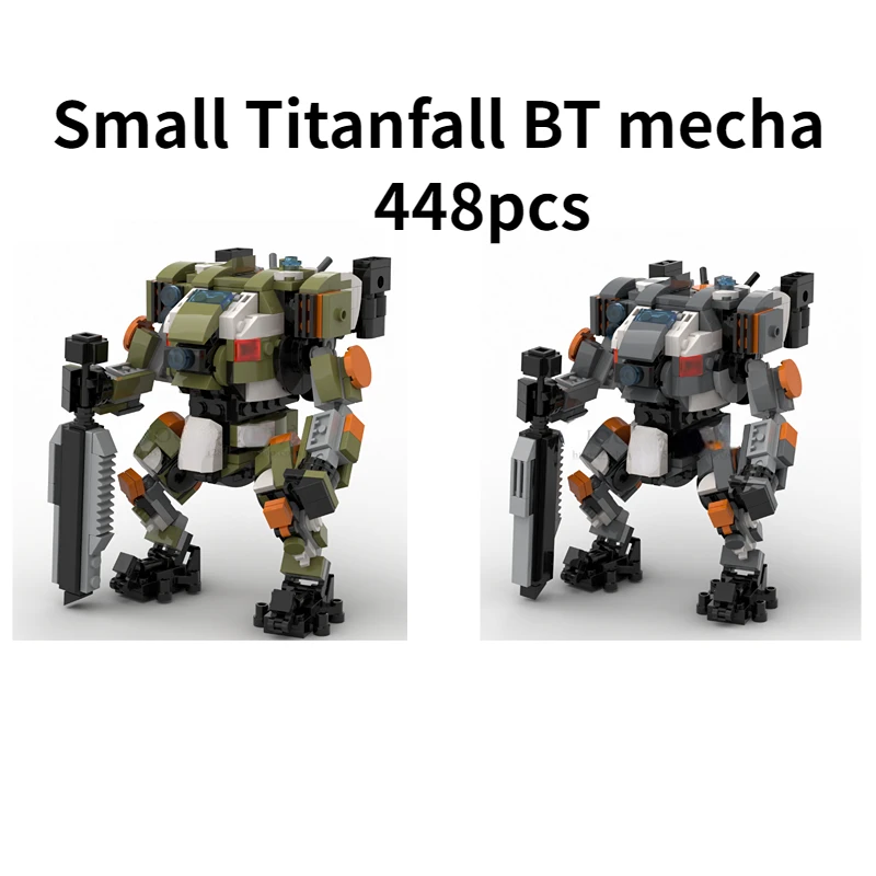 

Конструктор MOC Titanfall детский, маленькая армированная машина, креативный дизайн, настольное украшение для детей, рождественский подарок
