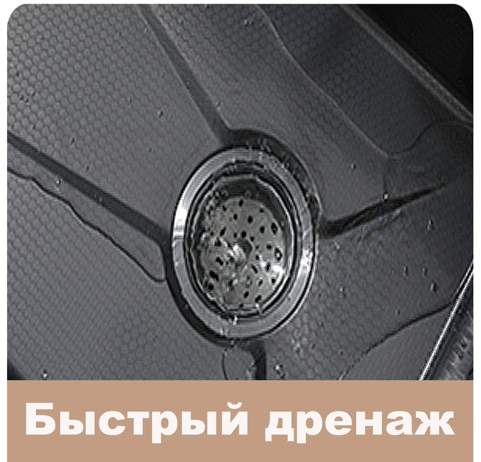 Кухонная раковина feiyu водопад большая ручной работы из нержавеющей стали с одним