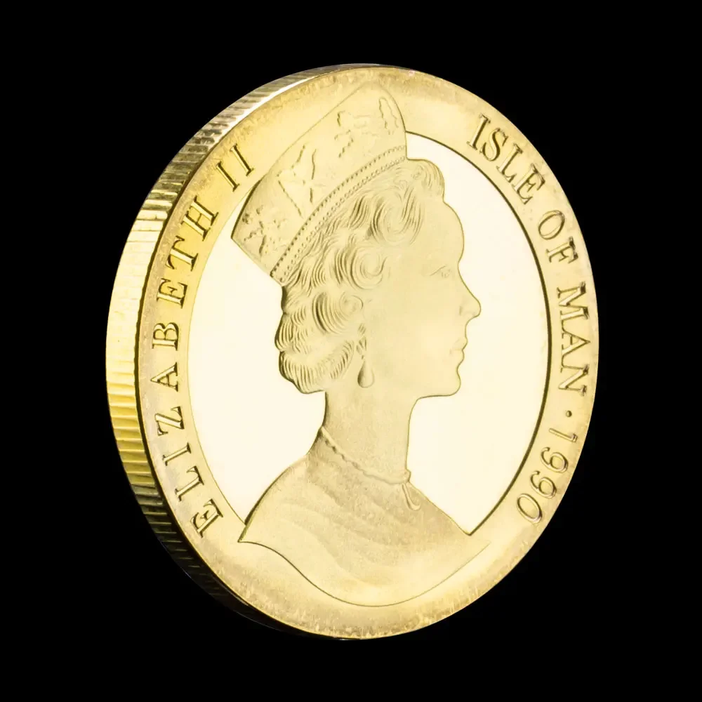 Австралийская позолоченная сувенирная монета Ned Kelly коллекция монет Gang