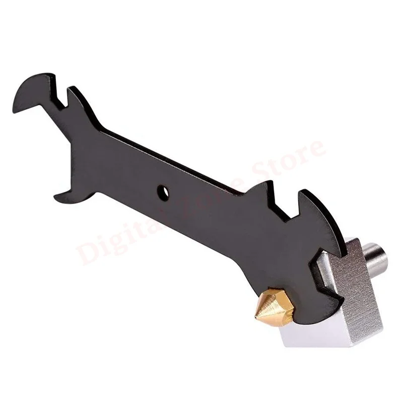 

Гаечный ключ для 3D-принтера 5 в 1, гаечный ключ «сделай сам» для нагревательных блоков насадок E3D V6 MK8 MK10, аксессуары для 3D-печати