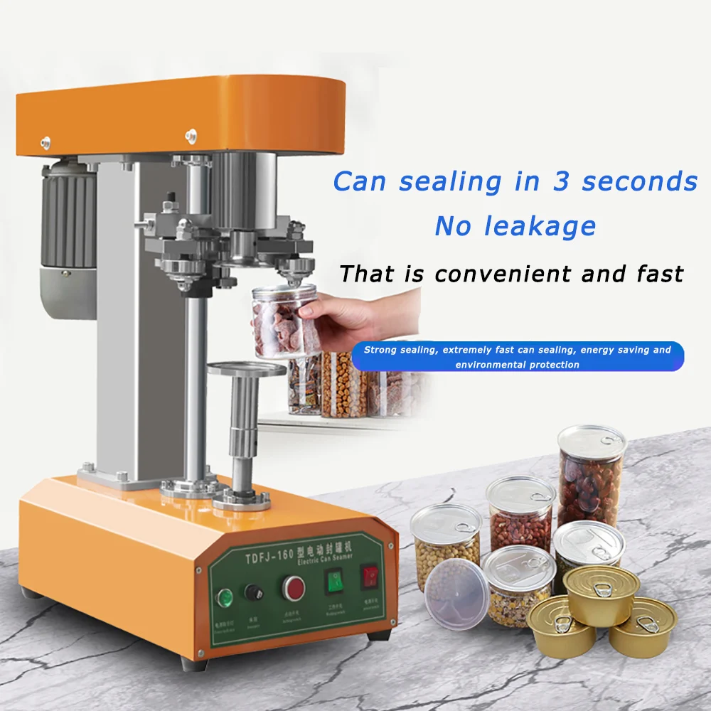Автоматическая машина для запечатывания банок алюминиевых закуски сухофрукты