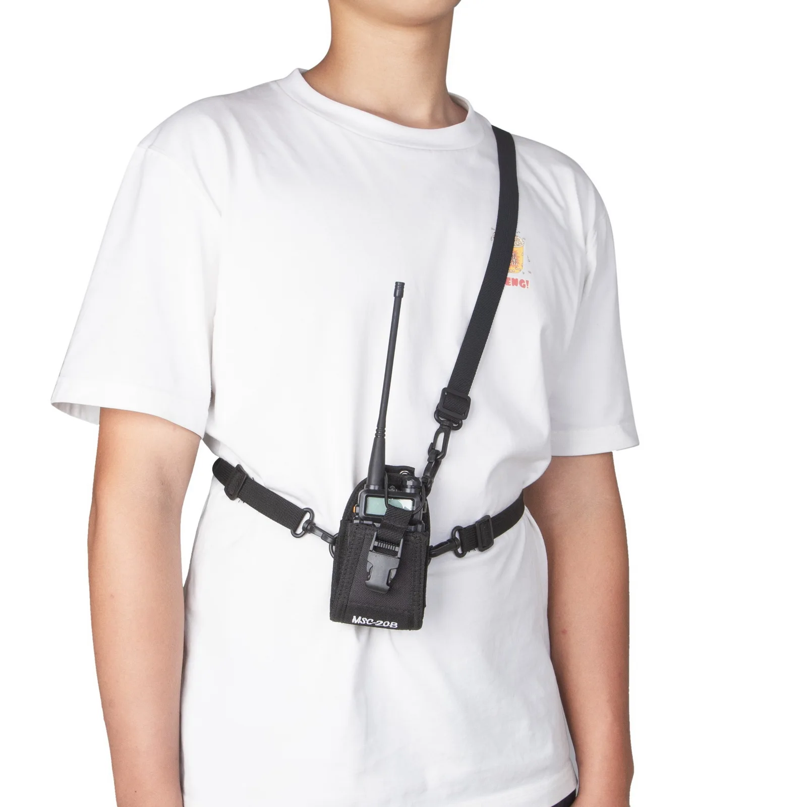 Gtwoilt MSC-20B 2-Way Radio Case for Baofeng Walkie Talkie UV-5R UV-82 UV-9R UV-888s For Motorola HT750 Kenwood Portable Radio