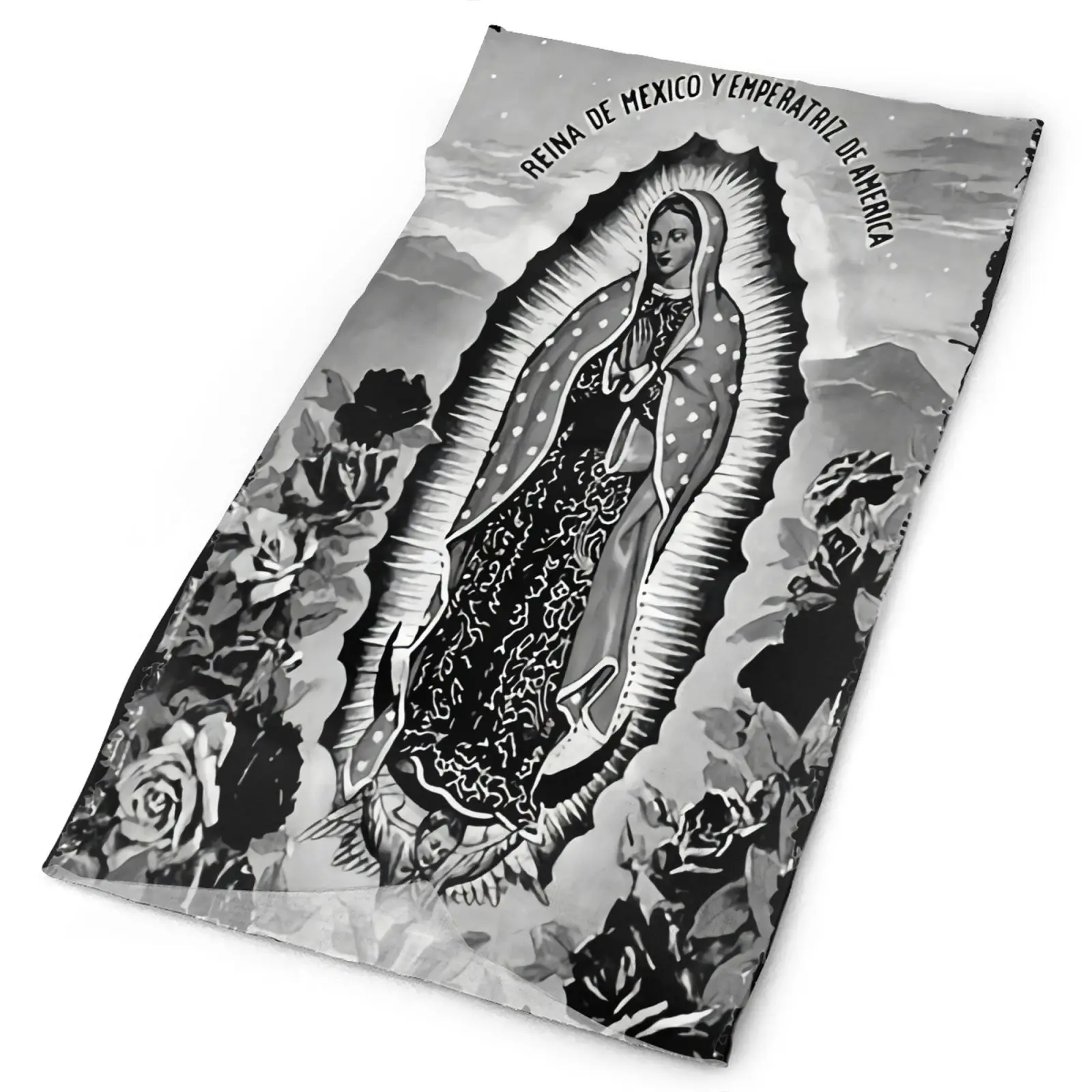 

Богоматерая Дева Гуадалупе, Мужская бандана, аксессуары для сноуборда, маска на шею, маска для езды на велосипеде, военная маска