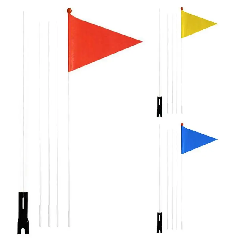 MTB шоссейный велосипед флаг безопасности детский безопасный треугольный с