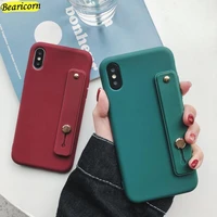 candy colors phone case for samsung galaxy m11 m21 m31 m51 m12 m22 m32 m42 m52 m62 f02s f12 f62 f41 foldable holder soft cover