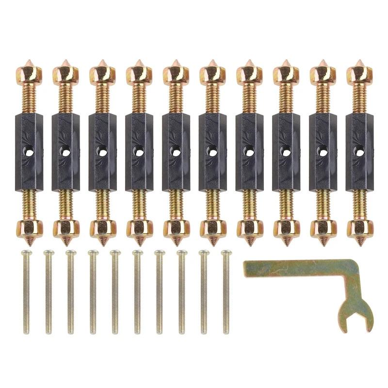 

10x Wall Switch Socket Cassette Repairer Adjustable Cassette Screws Support Rod New Dropship