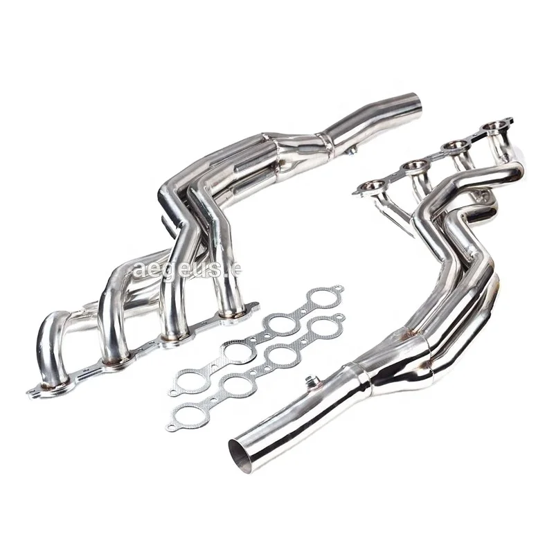 

USA IN STOCK FREE SHIPPING Headers for Chevy Camaro 6.2L V8 Pair car tip stainless steel exhaust pipes manifold Maximizer Steel