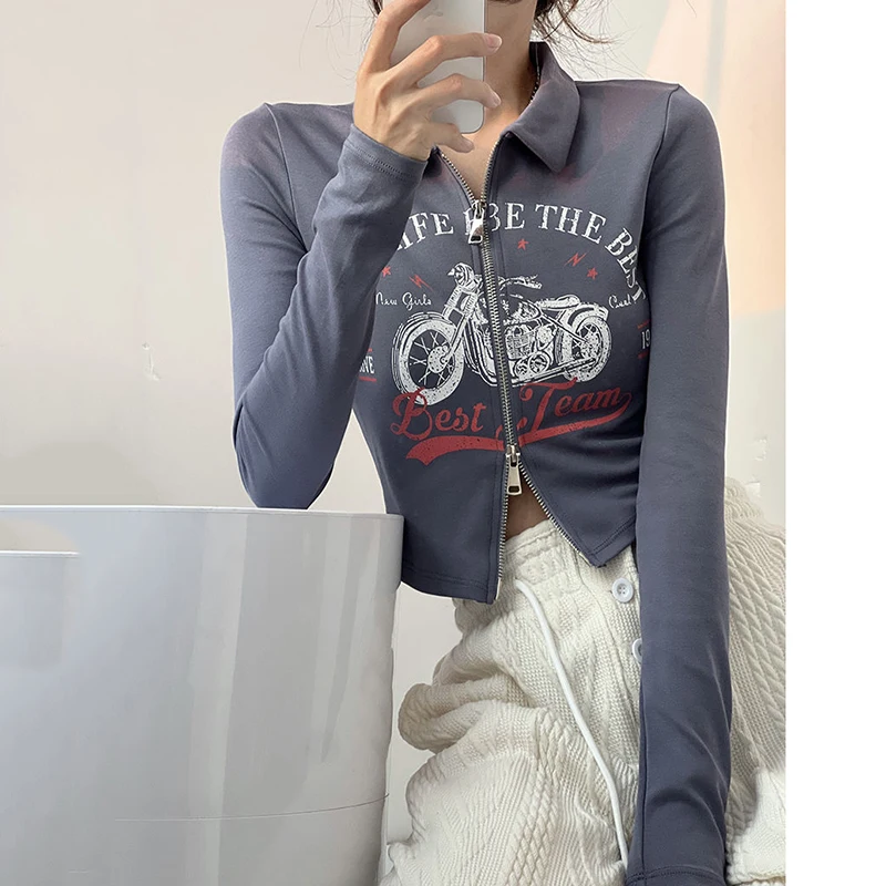 Уличная одежда Gidyq Женская толстовка в американском стиле модная повседневная