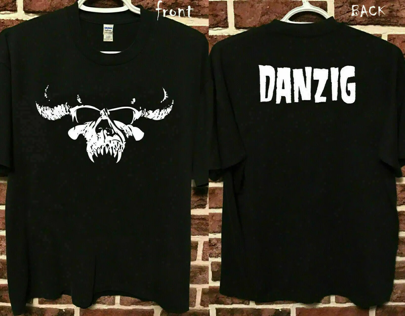 

Danzig Skull Punk Rock Metal Band T Shirt