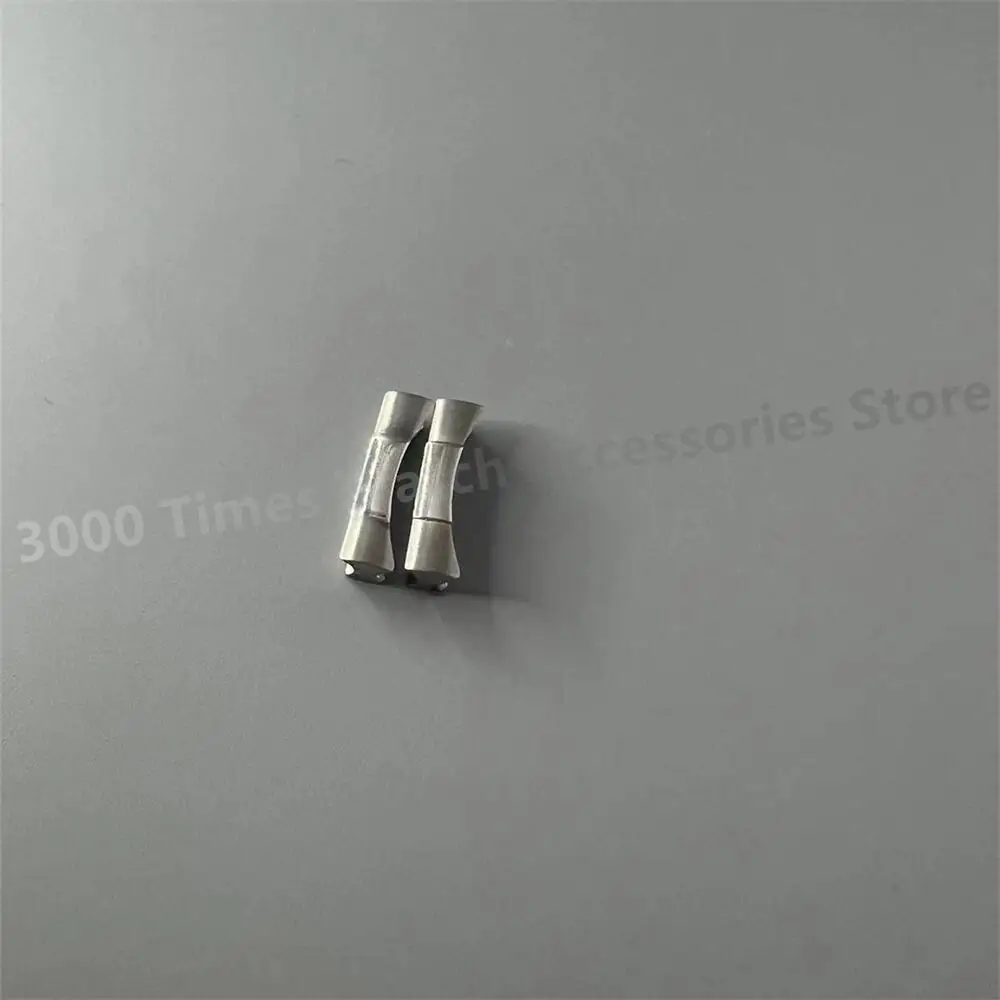 20MM Silver Gold Solid Curved End Link Endlink fit For RLX Daytona Rubber Leather Watch Strap