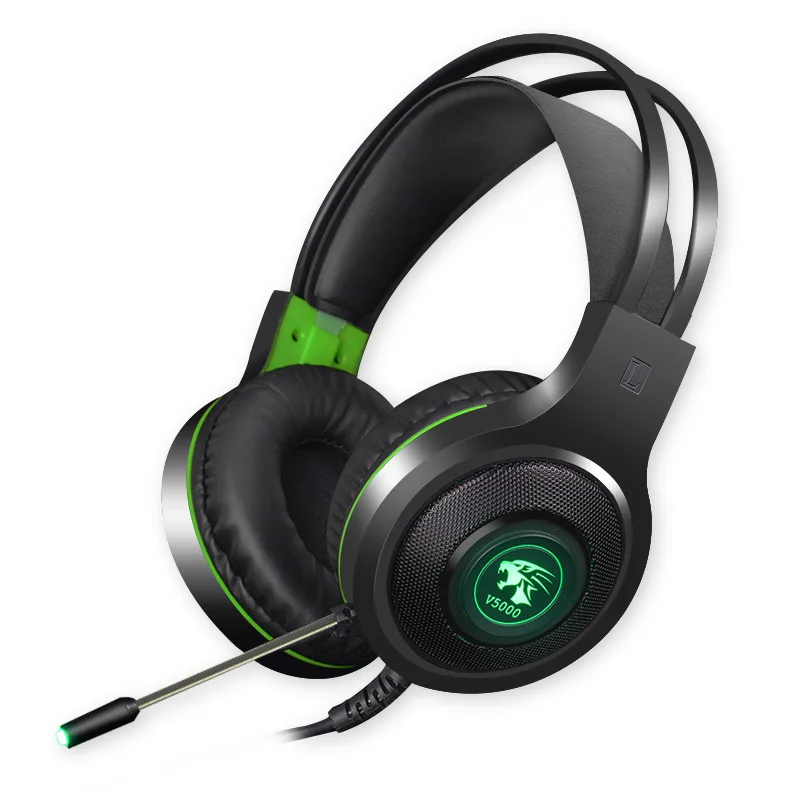 Shield V5000 Game Headset PUBG Computer Desktop Light-Emitting Cross-Border | Электроника
