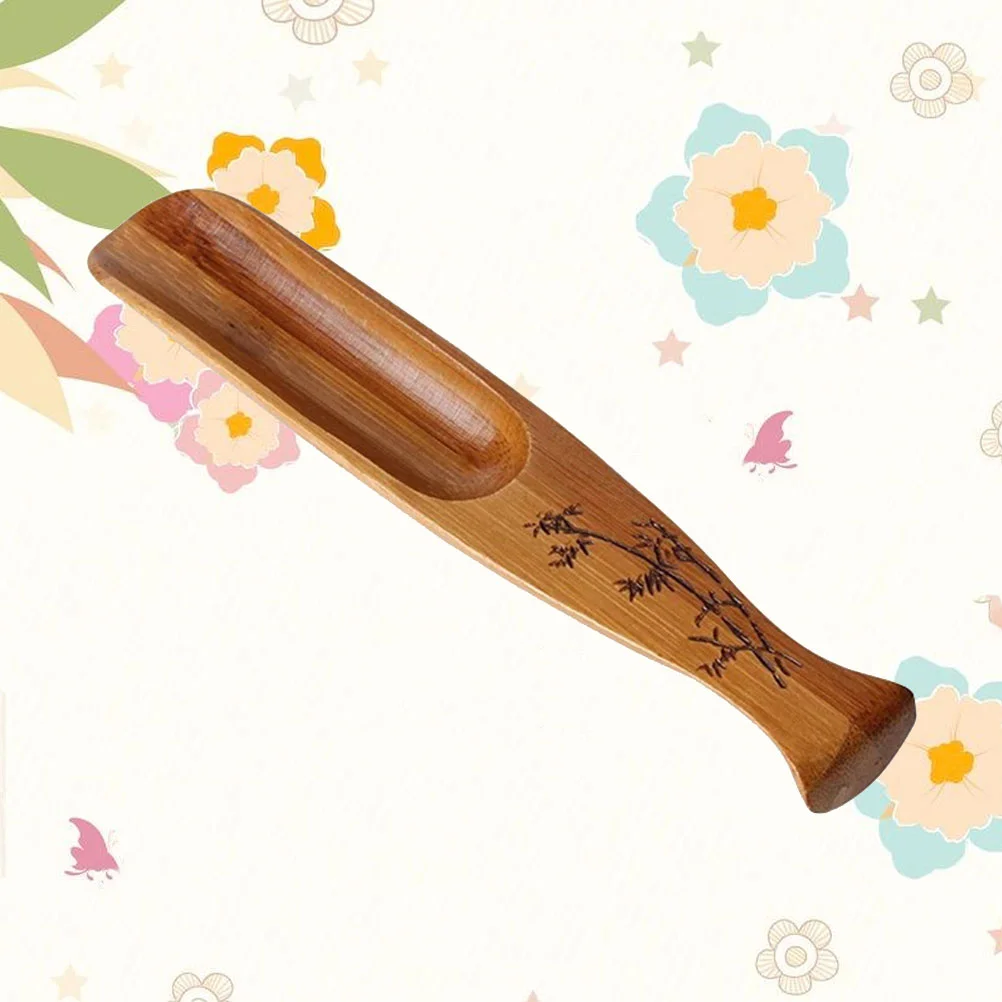

Tea Spoon Scoop Wooden Bamboo Matcha Leaf Coffee Scoops Wood Salt Bean Loose Fu Cutlery Accessories Tableware Spoons Candy