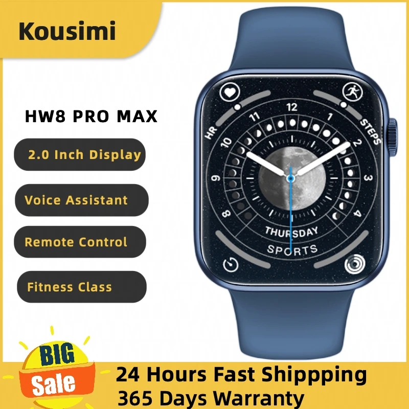 

2023 Original Smart Watch Series 8 HW8 Max Smartwatch Men Women NFC Dropshipping New 2022 PK X8 IWO