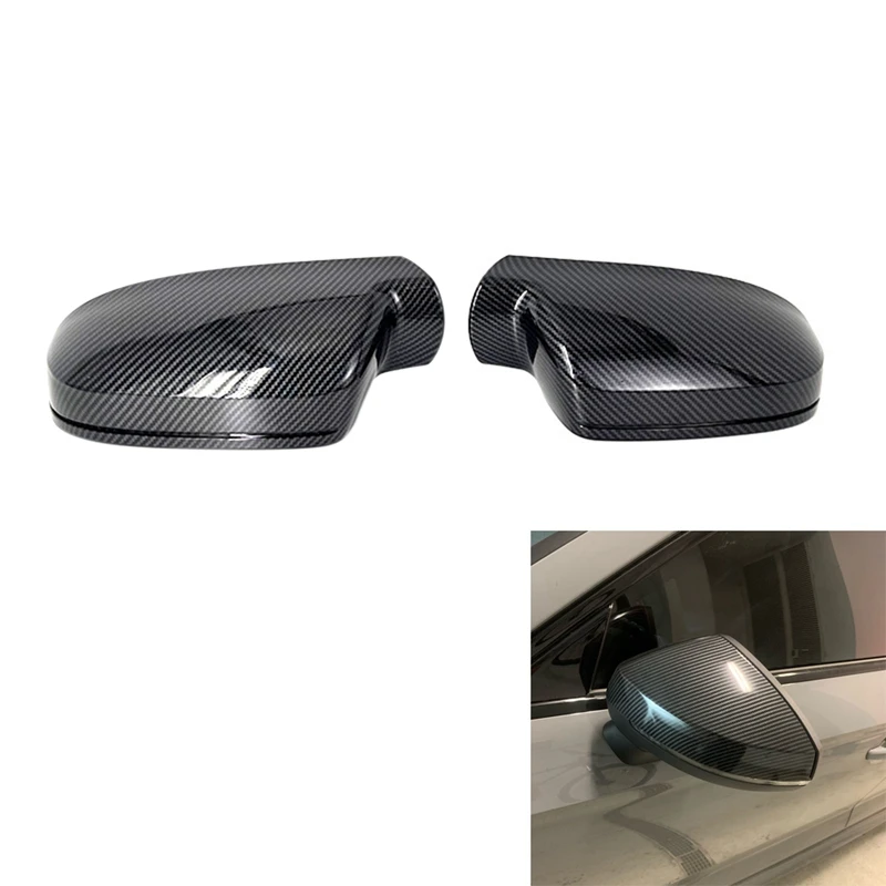 

Car Carbon Fiber Rearview Side Mirror Cover Trim Rear Mirror Covers Replace For A3 A4 A5 B8.5 S5 RS3 RS4 RS5