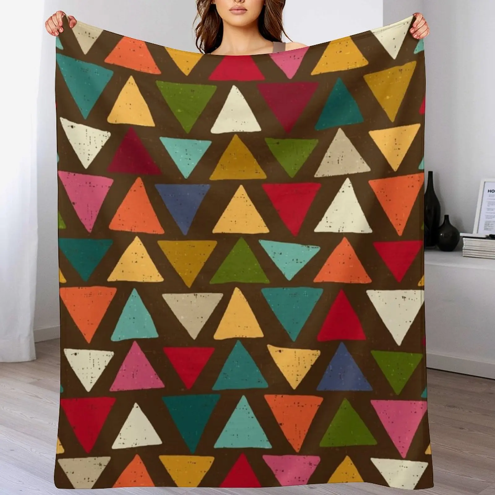 Kud каштановое одеяло роскошный спальный мешок для декоративного дивана одеяла