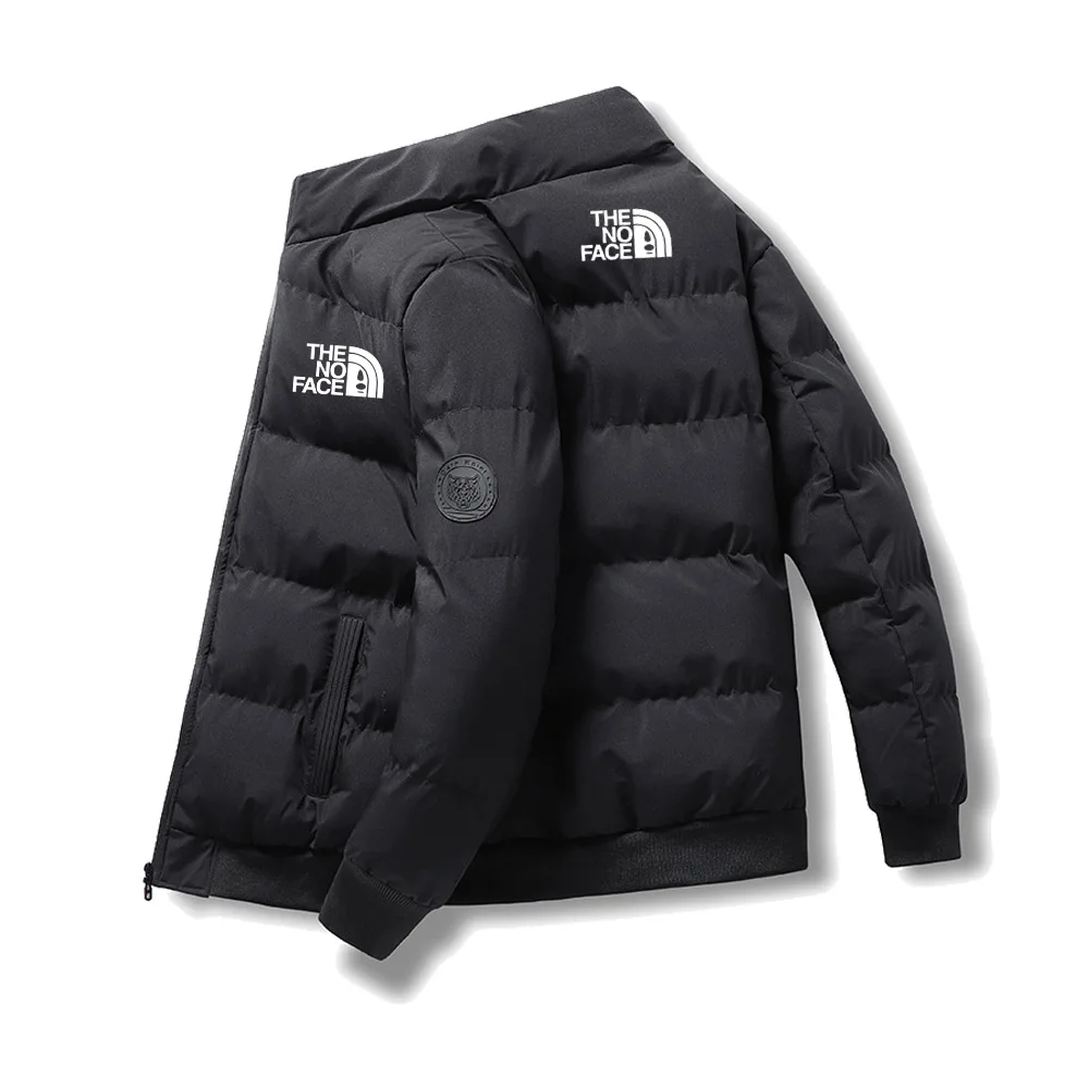 

2024 Cotton-padded Coat Autumn and Winter Korean Thickened Down Cotton-padded Coat Short Style Cotton-padded Jacket Men's Collar