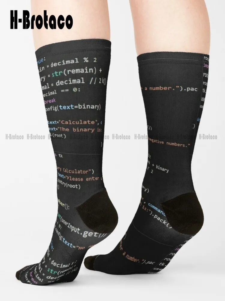 Programming socks. Programmer socks.