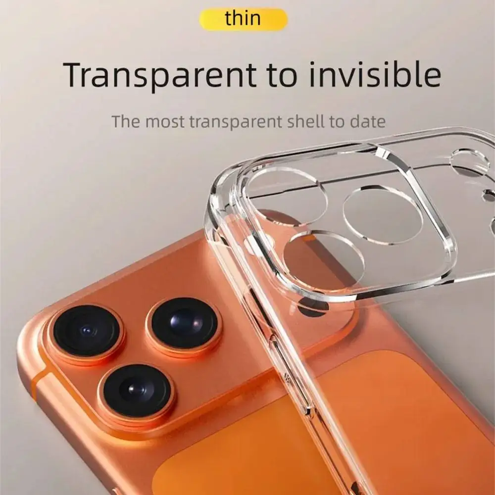 Фото Ультратонкий прозрачный чехол P-Pikmin из ТПУ для iPhone 17 ProMax, 17 Air, 15, 14, 13, 11, 12, 16 Pro Plus, Mini. №3