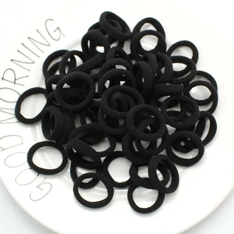 Детские резинки для волос 50 шт./лот карамельные цвета эластичные мини-Кольца