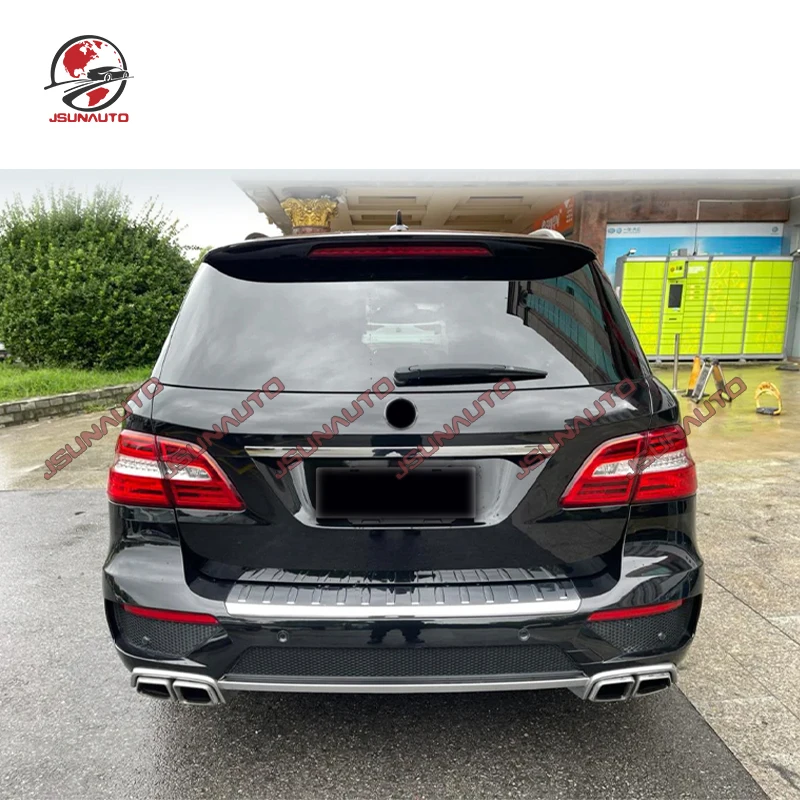 Заводская поставка ML63 стильные передние бамперы Комплект кузова для Mercedes ML350 ML400