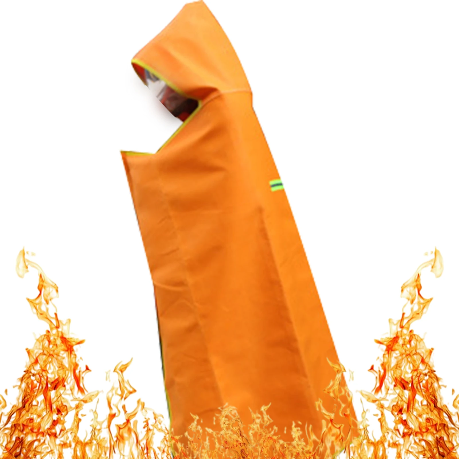 

Flame Retardant Cloak Flame Retardant Cloak Fire Retardant Cloak Emergency Survival Safety Home Escape Suit Full Body Protection