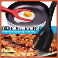 2 in 1 grip flip tongs egg tongs french toast pancake egg clamp omelet accessories kitchen tools