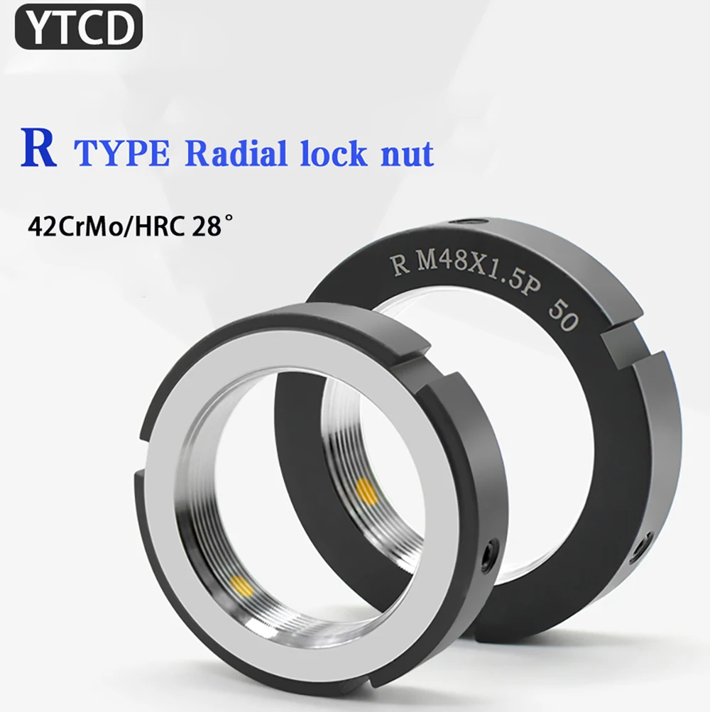 

Стопорные гайки R-типа 42CrMo M6 M10 M8 M10 M12 M14 15 16 17