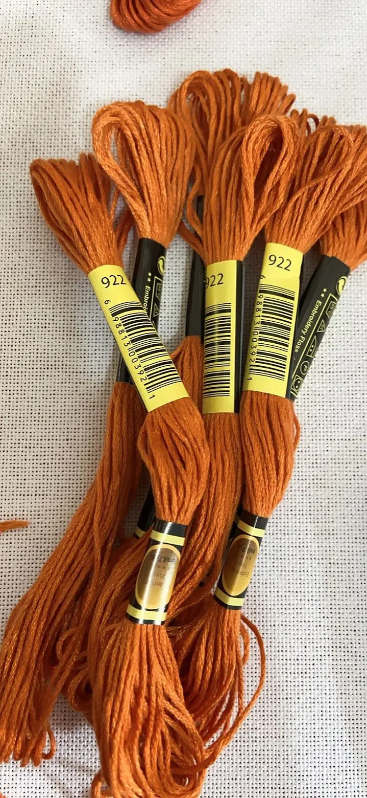 Набор ниток для вышивки DMC 922 10 шт.