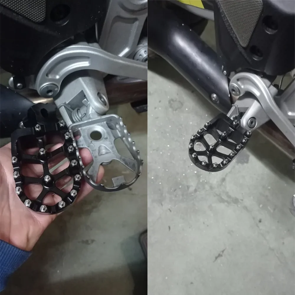 Подножки для мотоцикла с ЧПУ подножки педали подножка пластина Aprilia Tuareg 660 Tuareg660