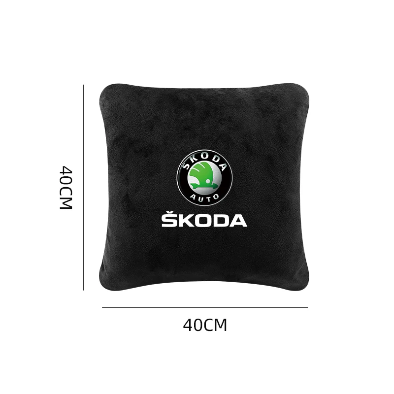 Подушка Skoda св.бежевая. Подушка шкода купить