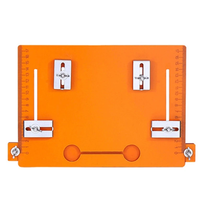 

90 Degree Aluminum Alloy Angle Ruler Metric Triangle Ruler Carpenter's Workshop Woodworking Square Multifunction Tool