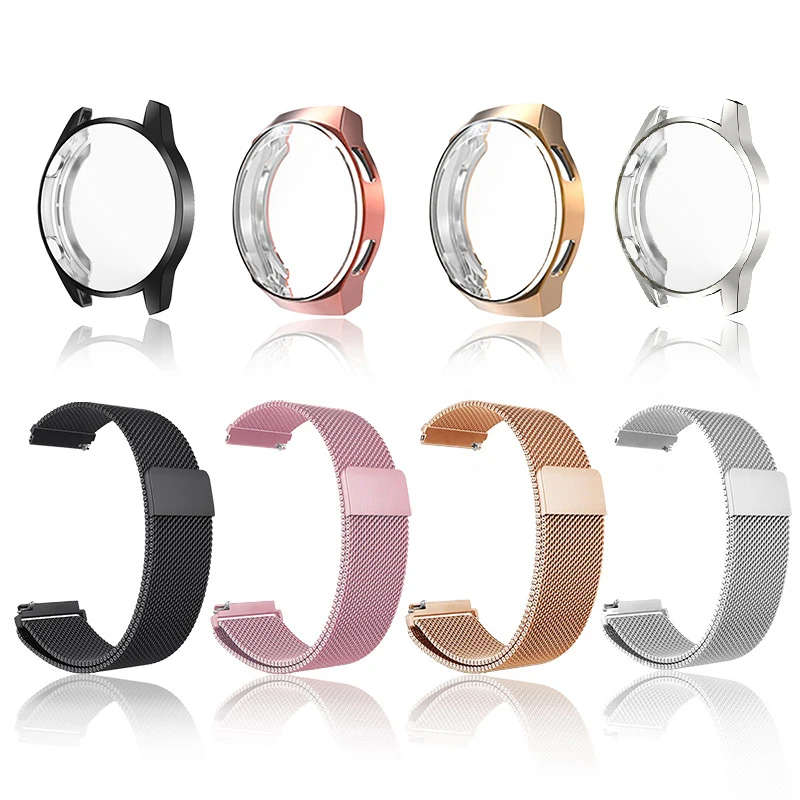 Ремешок для часов Huawei GT 2 3 42 мм 46 ТПУ Защитный Браслет Для GT2 Pro 2E с магнитной петлей