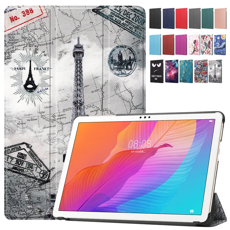 

For Huawei Matepad SE 10.1 Case Slim Magnetic Folding Smart Cover for Huawei Matepad SE 2022 T10 T10s T 10s 9.7 10.1 Tablet Case