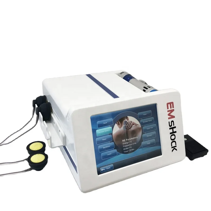 

Professional 30HZ 10.4 Inch 2 In 1 EMS Physical Therapy Relieve Pain Shockwave Therapy Machine