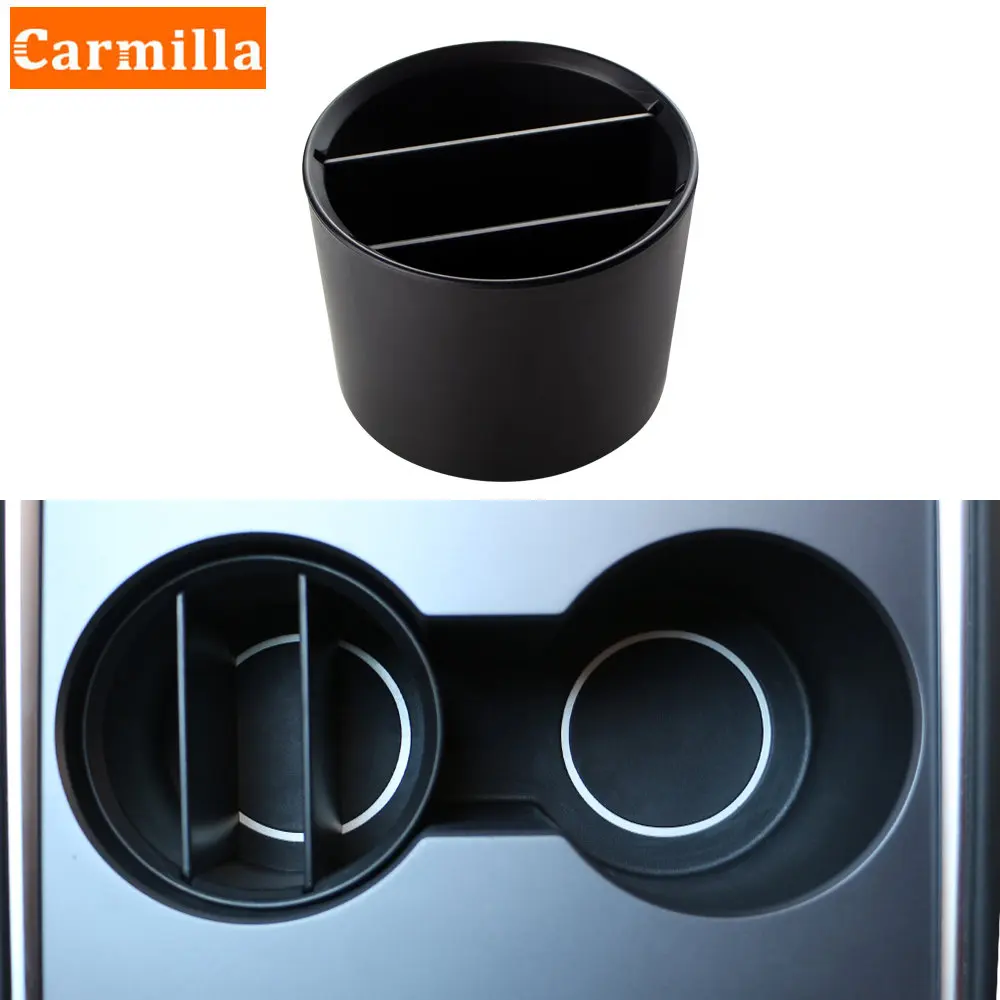 

Автомобильный держатель для стакана для воды Tesla Model 3 Y 2016-2023, амортизирующий Противоскользящий держатель для чашки, аксессуары