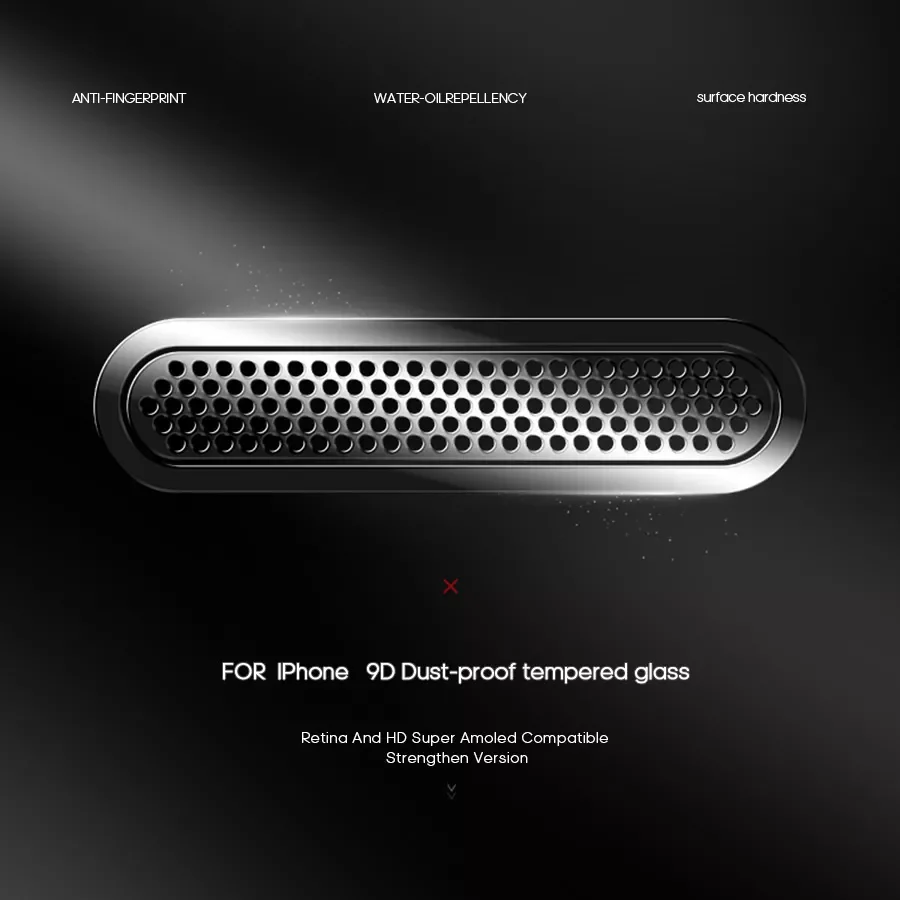 Screen Protector For iPhone 11 Pro Max 2021 New Military Level iX/XS Max Tempered Glass For iPhone 13Pro max 12 Pro Max i12 Mini