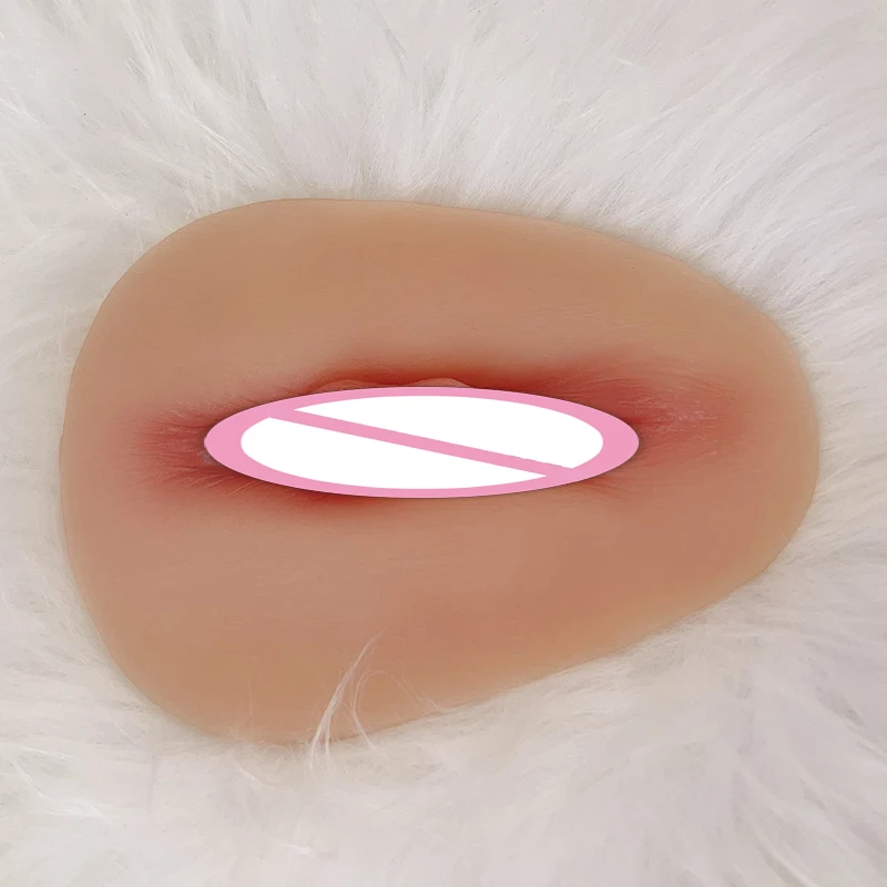 Подлинные силиконовые прокладки для пальцев верблюдов Скрыть Gaff Pussy Поддельные