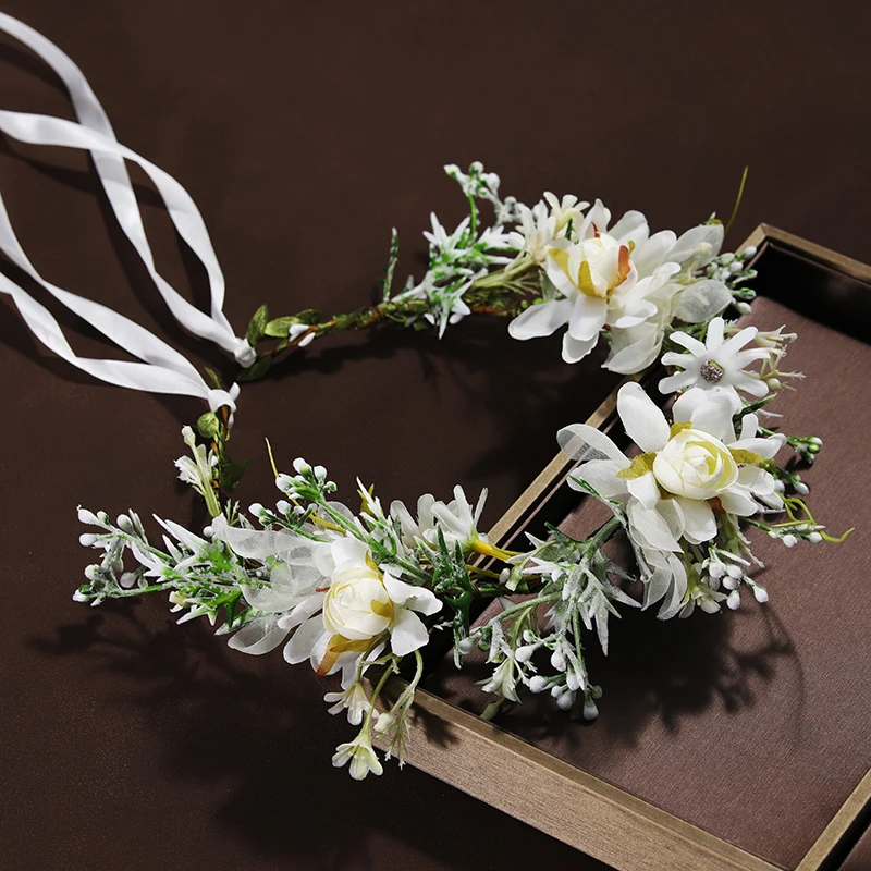 

Icazo Свадебная гирлянда в виде цветка розы для невесты