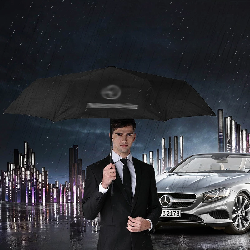 

Для Mercedes Benz W177 W205 W213 W222 натуральная кожа 2018 2019 2020 2021 Автомобильный Автоматический зонт аксессуары для стайлинга автомобиля