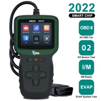 yyton obd2eobd scanner automotive code reader with color screen auto diagnostic scan tool for o2 sensor evap system smog test