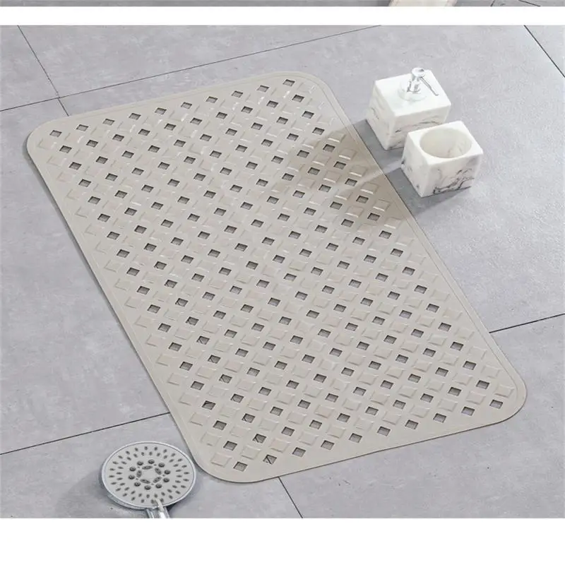 

Износостойкий коврик для ног с прорезями, не занимает много места, нескользящий коврик от плесени и нескользящий прямоугольный коврик для ванной комнаты