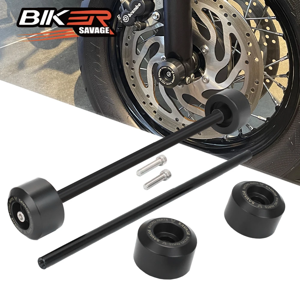 

Front Rear Wheel Fork Slider Protector For Bonneville Bobber 2017-2023 Motorcycle Accessories Crash Axle Protection Motorbike