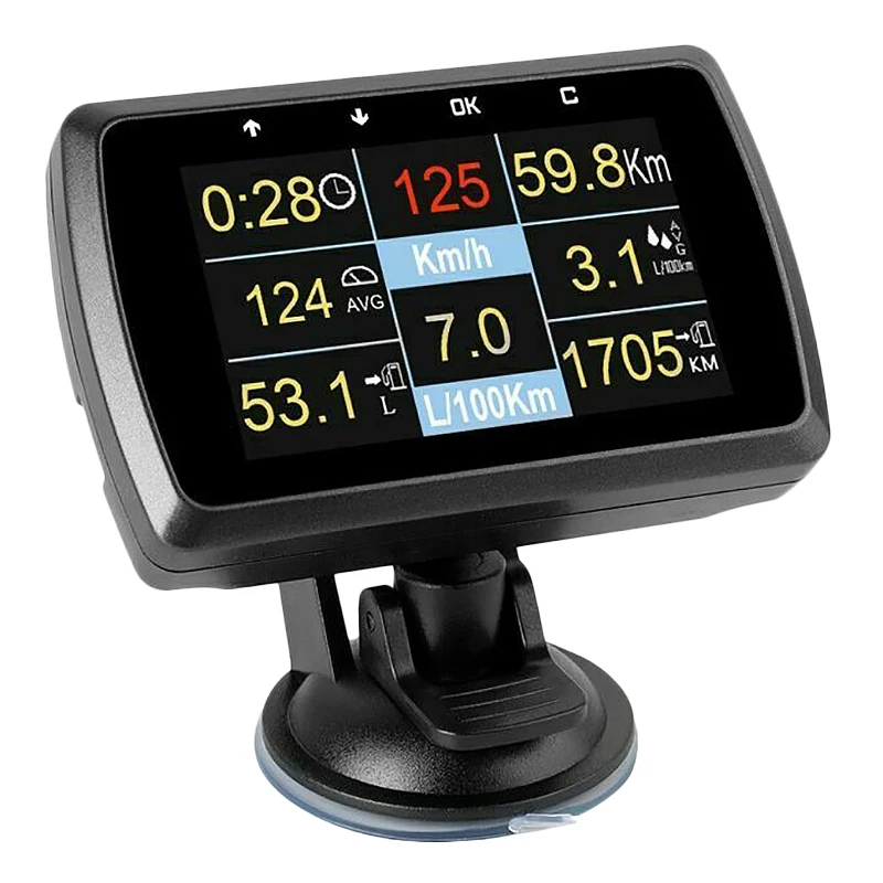 Новый A501C многофункциональный смарт-автомобиль OBD HUD цифровой измеритель кода