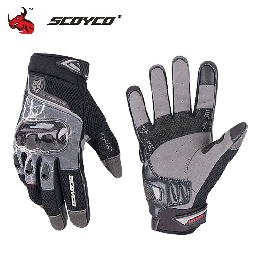 

SCOYCO Motorcycle Gloves Wear And Tear Resistant Motorcycle Equipment Breathable Touchscreen Gloves Motorcycle Accessories