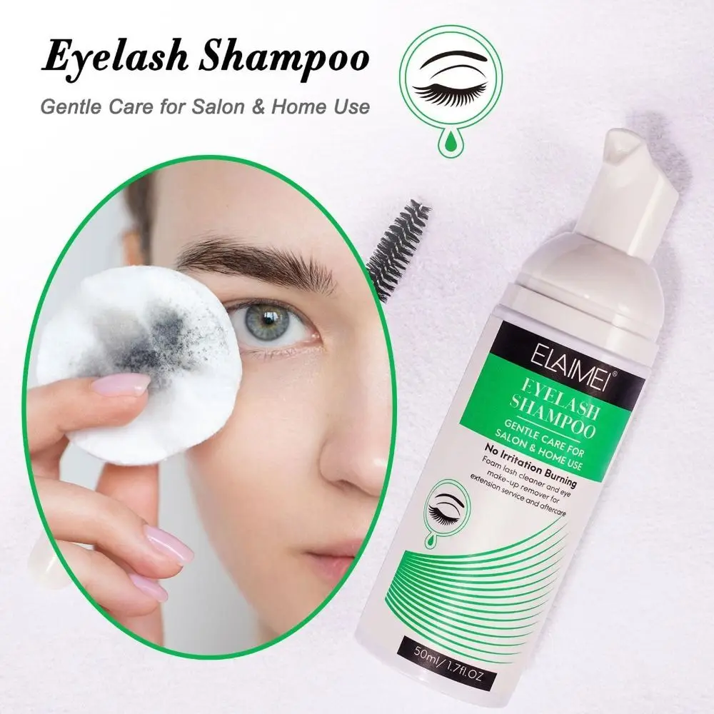 

Eyelash Brush Eye Makeup Removal Rich Foam Eye Cleaning Solution Eye Bubble Cleaning Eyelash Cleaner Mousse Detergent