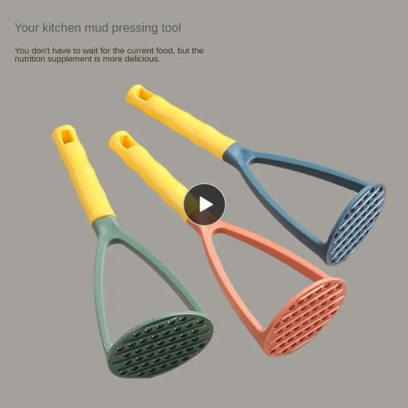 

Thickened Pressing Plate Mud Press Rugged And Durable Kitchen Help Manual Mud Press Multifunctional Kitchen Accessories Masher